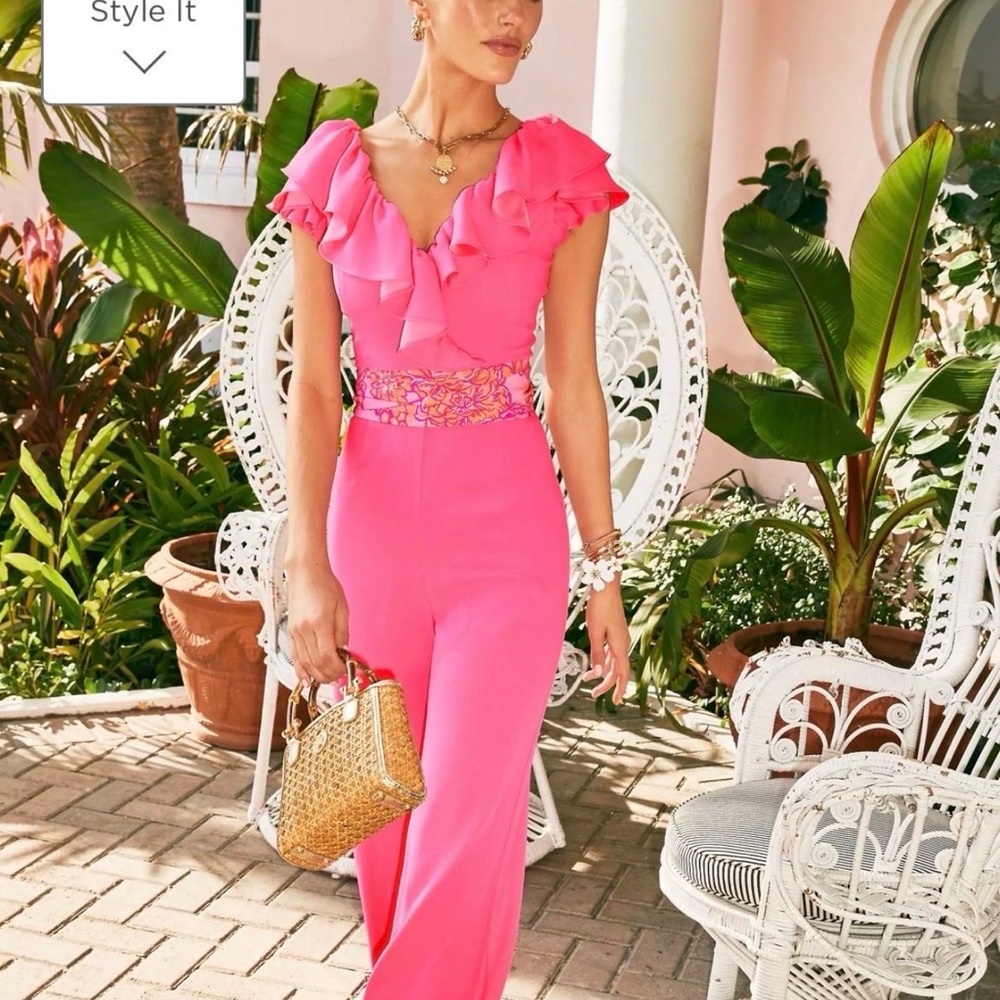 Lilly Pulitzer Cassian Ruffle Jumpsuit